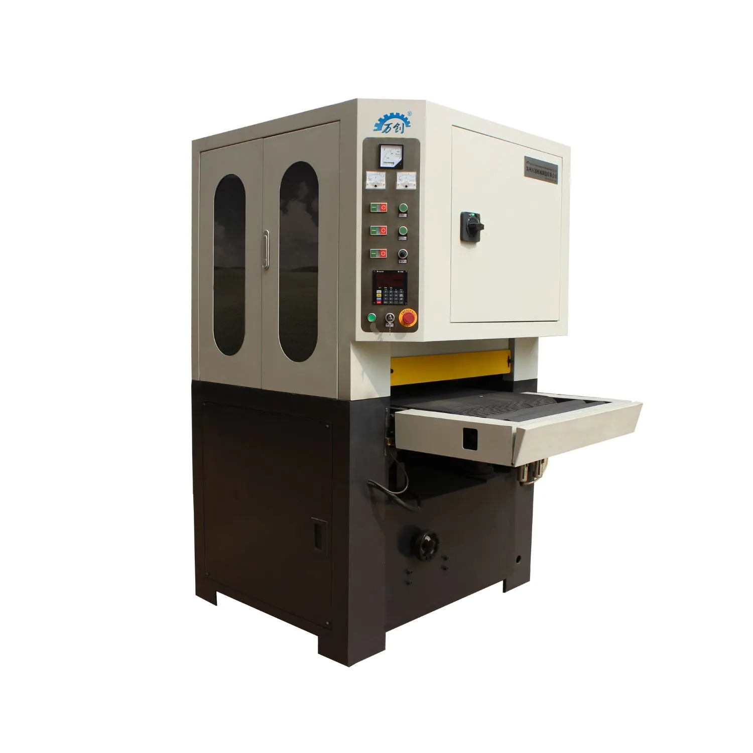 Abrasive Belt Polishing & Brushing Grinder